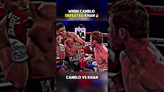 When Canelo Alvarez DEFEATED Amir Khan boxing knockoutpower boxingfight trending canelo [upl. by Eiramanna]