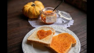 CONFETTURA DI ZUCCA FATTA IN CASA 🎃  Vegan Homemade Pumpkin Jam [upl. by Twum]