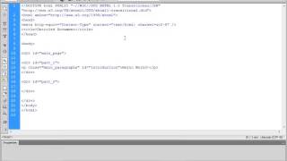 Dreamweaver CS6 Training  Part 34  HTML CSS Basics  Create a Website Course [upl. by Aehsrop]