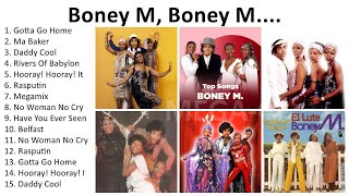 Boney M  45 Sucessos Bonus [upl. by Aizitel591]