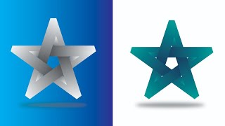 Star Design Super Easy Techniques for Adobe Illustrator [upl. by Hertha]