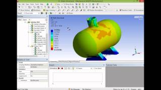 Fatigue analysis of vessel with Ansys Workbench [upl. by Guilbert]