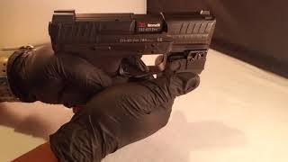 HK VP9SK Fitting the VP9 standard and extended Magazines [upl. by Etak]