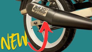 Honda Wave NEW Exhaust 143cc [upl. by Eliason104]