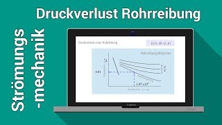 Pumpenleistung und Druckverlust in Rohrleitung  Anwendung Moody Diagramm  Strömungsmechanik [upl. by Speroni]