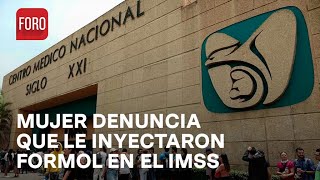 Caso de Nora Medrano Le inyectaron formol en el IMSS  En Una Hora [upl. by Nicki748]