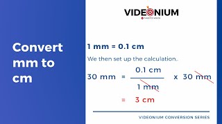 How to Convert mm into cm amp cm into mm using Dimensional Analysis  FactorLabel Method [upl. by Veron]