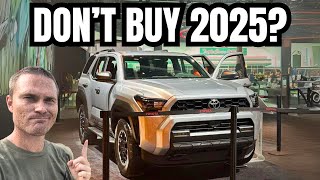 Should You Buy A New 2025 6th Gen Toyota 4Runner OR Wait [upl. by Viki]