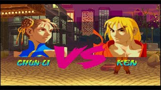 VIOLENT KEN vs CHUN  LI [upl. by Nevaed]