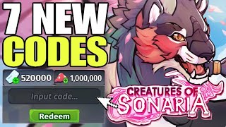 NEW UPDATE ROBLOX CREATURES OF SONARIA CODES  CREATURES OF SONARIA CODES  CREATURES OF SONARIA [upl. by Bohlin]