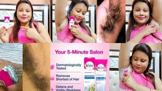 Underarms Hair Remove  Armpit Hair Remove using Veet Cream  I am removing my UNDERARMS hairs [upl. by Olegnaed]