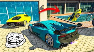 LA CARRERA TROLL DE LAS TRAMPAS  GTA 5 ONLINE [upl. by Eisak]