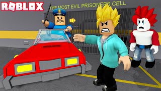 CAR BARRYS PRISON RUN In Roblox 🚨🚨 ROBLOX OBBY  Khaleel and Motu Gameplay [upl. by Aydan]