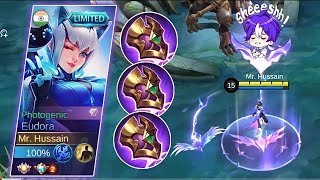 9999 DONT KNOW THIS NEW BUILD AND SPELL TO DESTROY ENEMIES Must Try  Mlbb [upl. by Yenohtna]