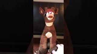 Rudolph the RedNosed Reindeer Singing Plush with LightUp Nose [upl. by Bren366]