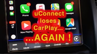 Carplay uConnect issue [upl. by Malinin]