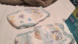 NEW Bluey Pampers Easy Ups 5T 6T Review ft diaperguy0347 [upl. by Hebel]