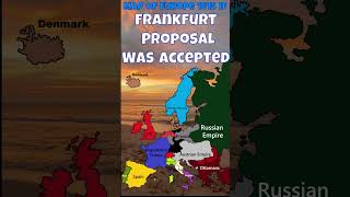 What if Napoleon accepted Metternichs Frankfurt Proposal  europe napoleon 1815 mapping [upl. by Novelia]