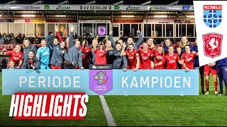 TWENTE wint tweede PERIODE in ZWOLLE  PEC Zwolle  FC Twente 10022024  Highlights [upl. by Rayburn]