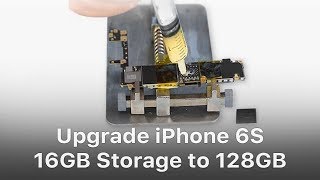 Upgrade iPhone 6S 16GB Storage to 128GB [upl. by Fritzie]