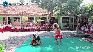 TARI BUJANG GANONG KELAS 4 SDN TEGALARUM 2 KEC MRANGGEN [upl. by Kora823]