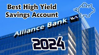 2024 Best High Yield Savings Account Western Alliance Bank [upl. by Ezekiel]