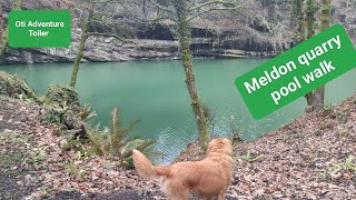 Meldon reservoir loop Dartmoor  wow what a stunning colour the pool was [upl. by Frentz]