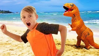 Kids Fun TV Compilation Video Dinosaur Pirate Incredibles and Jumanji Together [upl. by Flinn]