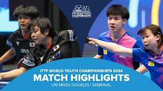 SakaiTakamori vs HuangZong  U19 XDSF  ITTF World Youth Championships 2024 [upl. by Hauck]