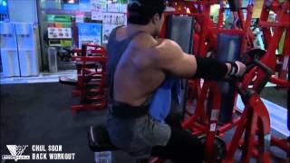 Musclemania TV  Chul Soon Back Workout [upl. by Marius]