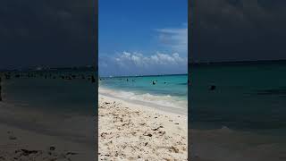 Mexico  Beachwalking in Cancun Beach vacation in Playa del Carmen Shorts [upl. by Merras]