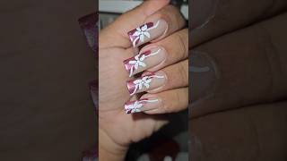 Easy nails design 💅 nailart unhasdecoradas youtubeshorts [upl. by Ahseetal]