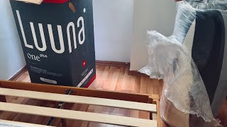 UNBOXING  Colchón Luuna One Plus [upl. by Paik]