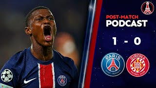 PSG 10 Girona • UEFA Champions League POST MATCH PODCAST amp PLAYER RATINGS [upl. by Etteiram935]