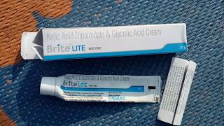 Brite lite cream गोरा करती है कि नही honest review [upl. by Ettenan906]