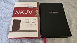 NKJV Personal Size Large Print Reference Bible Review [upl. by Patton697]