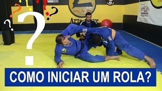 Jiu jitsu dica para iniciante começar um rola [upl. by Olonam]