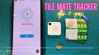 Revising The Tile Mate Tracker in 2024  New Battery [upl. by Ewnihc]