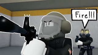 Became a SWAT member  SWAT Simulator  Roblox [upl. by Quartet]