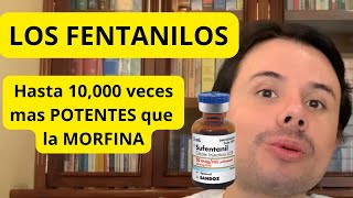 LOS FENTANILOS Hasta 10000 veces mas POTENTES que la MORFINA un reto para la sociedad actual [upl. by Petes]