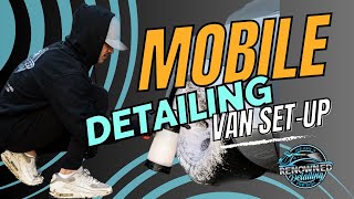 The BEST Detailing van Set up  DIY [upl. by Akeit297]