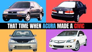 That Time When Acura Made a Fancy Civic For Canada [upl. by Nnaylrebmik]