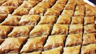 بقلاوة بالدهن  البقلاوة البغدادية الاصلية  المطبخ العراقي  How to make Baklava [upl. by Nide]