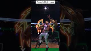 Luka Doncics Unbelievable NoLook Passes  nba nbahighligts [upl. by Arebma]