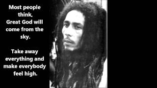 Get Up Stand Up Bob Marley with lyrics [upl. by Borlow]