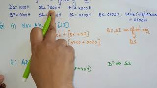 Physical address calculation  Example3  Microprocessor  Lec16  Bhanu Priya [upl. by Ahsiek540]