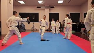 Karate class training clip [upl. by Lalo]