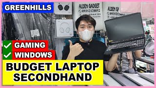 MURANG BENTAHAN NG BUDGET GAMING WINDOWS LAPTOP SA GREENHILLS [upl. by Diana]