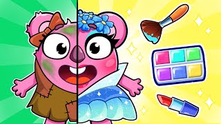 Princess Beauty Makeup Song 💄😍  Funny Kids Songs 😻🐨🐰🦁 And Nursery Rhymes by Baby Zoo [upl. by Luz]