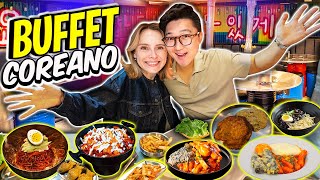 BUFFET COREANO ILIMITADO en MÉXICO [upl. by Desberg]